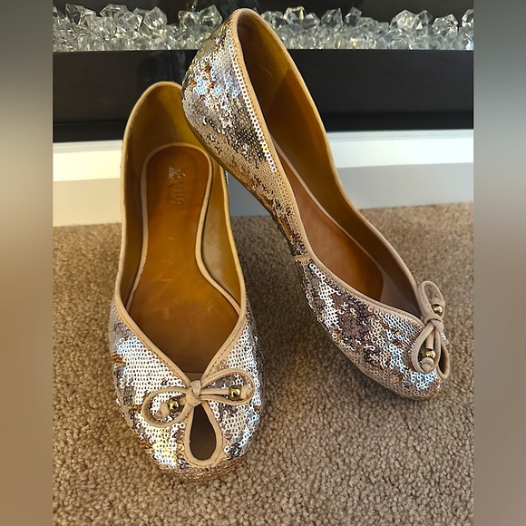 Gorgeous sparkly flats - Size 7.5 - Picture 2 of 4
